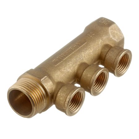 Коллектор Tiemme 1 ВР(г) х 3 выхода 1/2 ВР(г) х 1 НР(ш) (1910023)