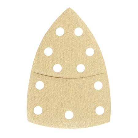 Лист шлифовальный Abraforce 150х102 мм P120 на липучку бумажная основа (5 шт.)