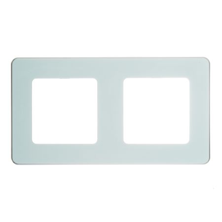 Рамка Legrand Inspiria двухместная мятная (673945)