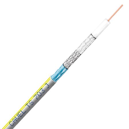 Кабель коаксиальный телевизионный TS 703 J 1х1,13 мм экранированный Cavel павел александрович кондратович основы обработки цифровых сигналов в радиофизических приложениях