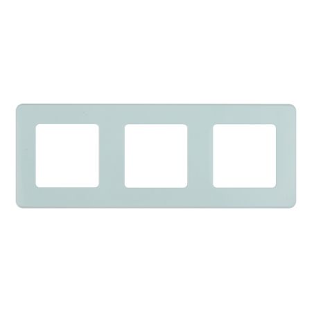 Рамка Legrand Inspiria трехместная мятная (673955)
