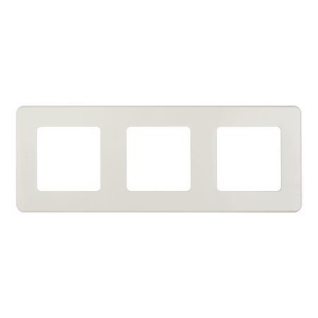 Рамка Legrand Inspiria трехместная слоновая кость (673951)