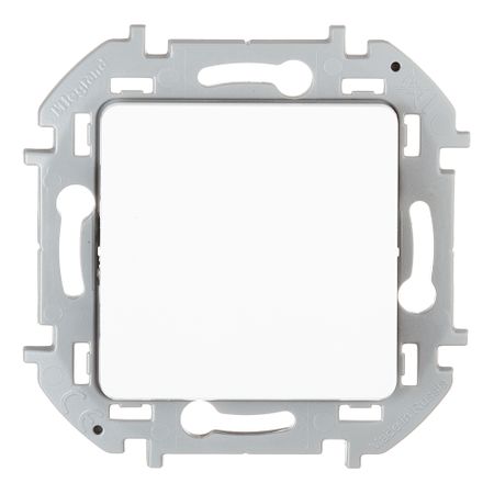 Переключатель Legrand Inspiria одноклавишный встраиваемый белый (673650)