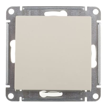 Выключатель Systeme Electric AtlasDesign одноклавишный встраиваемый бежевый (ATN000211)