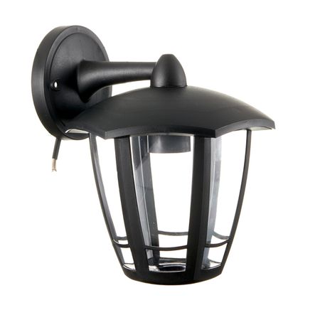 Светильник садово-парковый настенный Svet Сити Дели 3 черный E27 60 Вт IP44 (1202-03021)