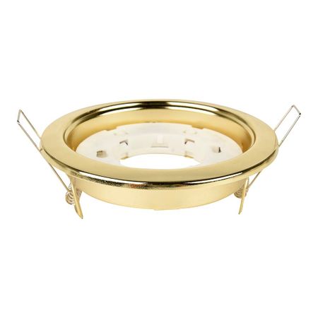 Светильник встраиваемый GX53 золото 13 Вт IP20 Hesler ДВО (684767) уплотнитель щеточный для мебели 7х6мм рул 5м золото с клеем