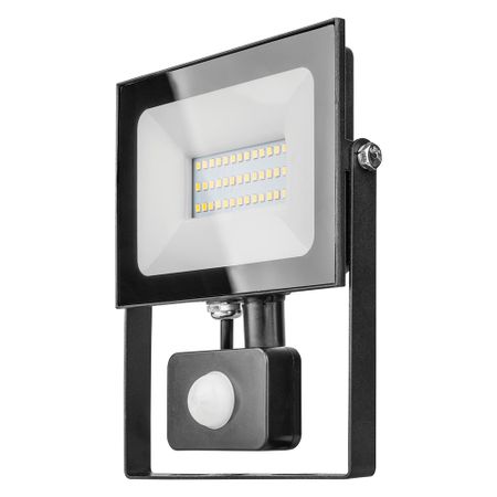 Прожектор светодиодный Онлайт ДО-50 4000К 50 Вт IP65 с датчиком движения черный