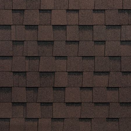 Черепица гибкая Шинглас Фазенда многослойная коричневая 2,6 м.кв
