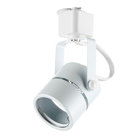 Трековый светильник однофазный Arte Lamp Mizar 50 Вт GU10 белый (A1311PL-1WH) светильник трековый arte lamp flame gu10 1х35вт алюминий белый