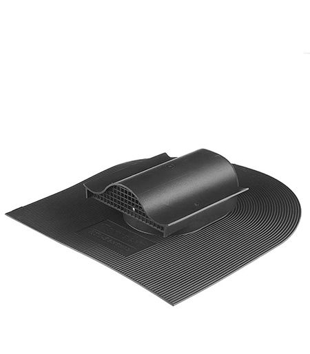 Аэратор Поливент КТВ-вентиль для гибкой черепицы серый RAL 7015