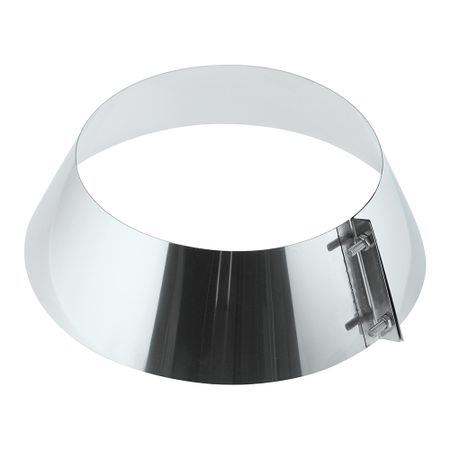 Юбка для дымохода Вулкан d115х215 мм для дымоходов Вулкан V50R AISI 304