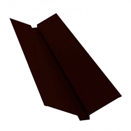 Ендова внешняя для металлочерепицы 115х30х115 мм 2 м темно-коричневая RR 32 петр федорович федоров соловки внутренний уклад и внешняя жизнь соловецкого монастыря