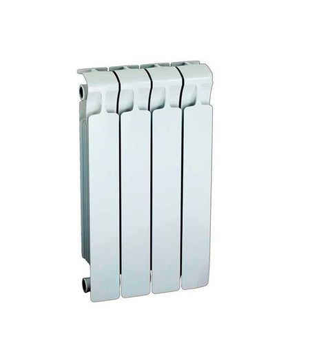 Радиатор биметаллический Rifar Monolit 500 мм 4 секции 3/4 боковое подключение белый