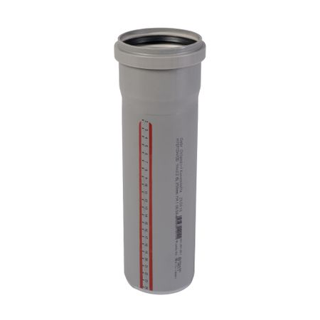 Труба канализационная Ostendorf HTEM d90х500 мм пластиковая для внутренней канализации (114020) труба для внутренней канализации ostendorf 40х250мм