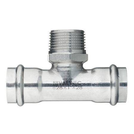 Тройник Valtec (VTi.933.I.280528) 28 мм х 3/4 НР(ш) х 28 мм нержавеющая сталь m4 m5 m6 m8 m10 1 4 20 5 16 3 8 нержавеющая 304 гайка с четырьмя когтями гайка динамика т образная гайка с глухими зубцами тройник мебельная гайка