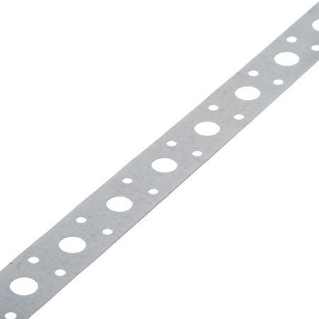 Лента крепежная перфорированная прямая 20х0,5 мм 25 м