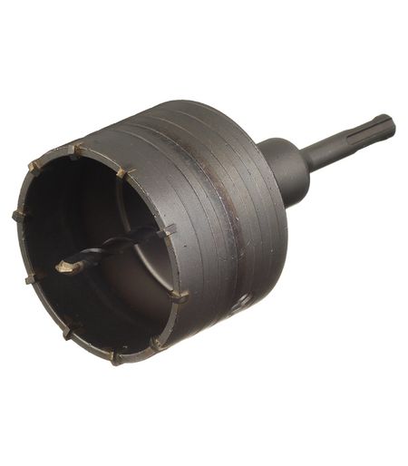 Коронка твердосплавная по бетону 82 мм SDS-plus Практика (035-189)