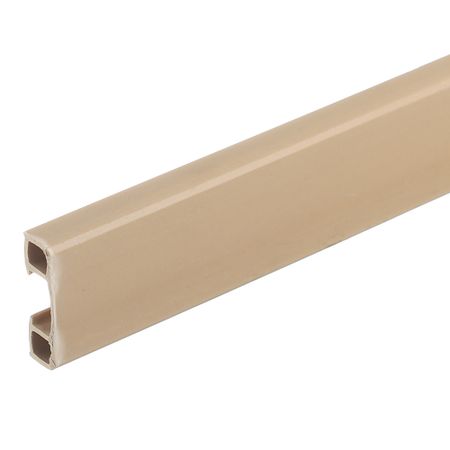 Рейка крепежная для панелей 9х30х3000 мм ПВХ гладкая