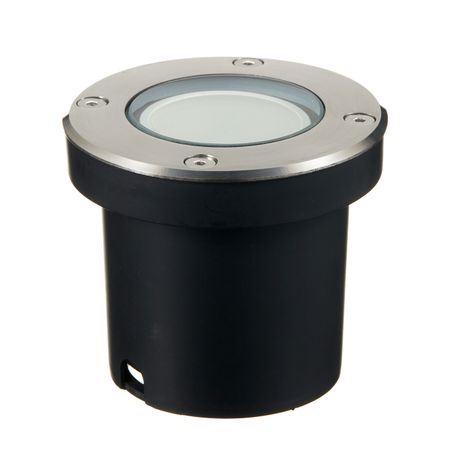 Светильник тротуарный встраиваемый Feron черный GU5.3 7 Вт IP65 (11856)