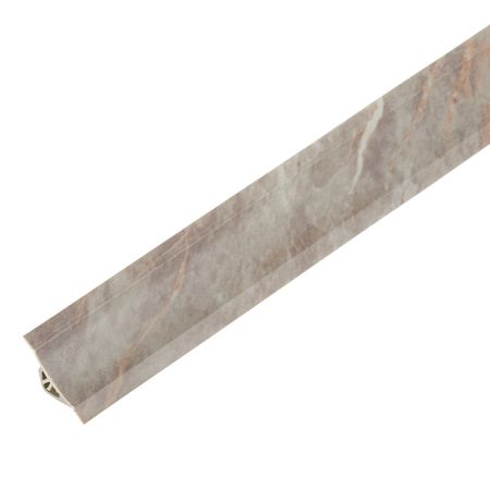 Плинтус для столешниц 3000х23х23 мм соломея пластик с заглушками Korner папка уголок а4 pastel глянцевая пластик 0 18мм ассорти