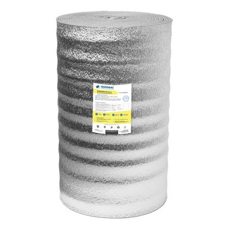 Теплоизоляция отражающая универсальная НПЭ ЛФ 190 тип С 3 мм 1х25 м