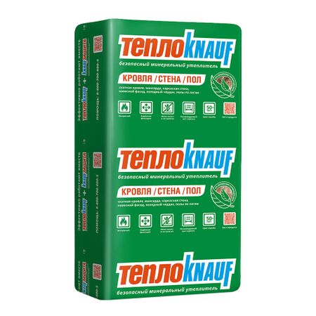Утеплитель ТеплоKnauf Кровля/Стена/Пол (Коттедж) Плита 100х610х1230 мм 6 кв.м пазл castorland 1500 эл 68 47см коттедж