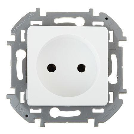 Розетка Legrand Inspiria встраиваемая белая (673710)
