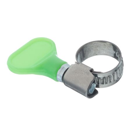 Хомут червячный обжимной 10-16 мм нержавеющая сталь с бабочкой гайки бабочки azkd din315 нержавеющая   оцинкованные м3 м12