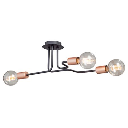 Люстра потолочная Vitaluce V4560 E27 180 Вт 9 кв.м (V4560-1/3PL) люстра потолочная vitaluce v4188 e27 480 вт 24 кв м v4188 9 8pl