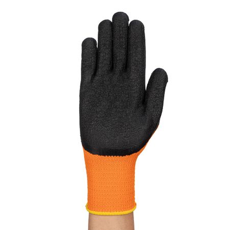 Перчатки акриловые с латексным обливом L