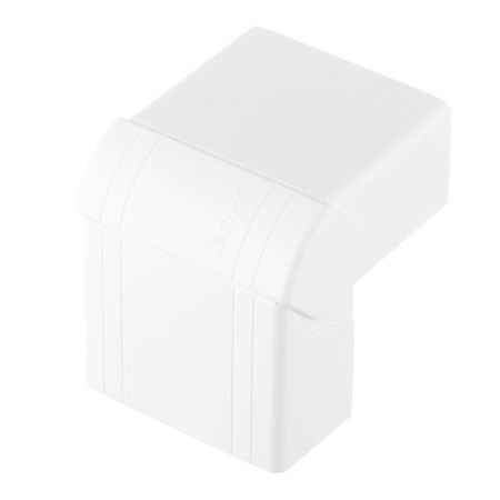 Угол внешний изменяемый для кабель-канала DKC 80х40 мм белый (01708)