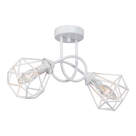 Люстра потолочная Vitaluce V4930 Е14 80 Вт 4 кв.м (V4930-0/2PL) люстра потолочная vitaluce v4188 e27 480 вт 24 кв м v4188 9 8pl