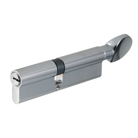 Цилиндр Palidore 110 50/60С мм ключ/вертушка хром