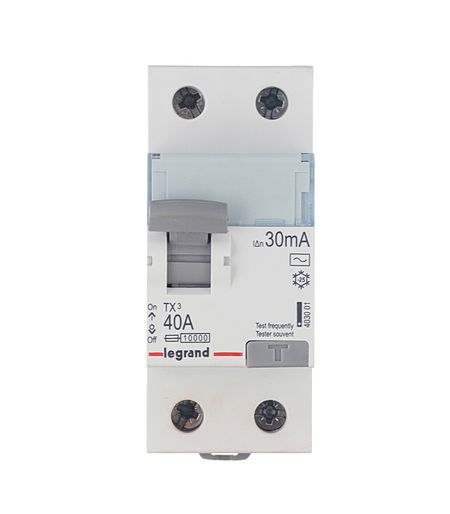 УЗО Legrand TX3 40А 1P+N тип AC 30 мА 10 кА (403001)