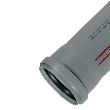 Труба канализационная Ostendorf HTEM d110x1500 мм пластиковая для внутренней канализации (115050) труба для внутренней канализации ostendorf 40х250мм