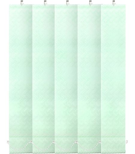 Ламели для вертикальных жалюзи 180 см  Аврора салатовые (5 шт.) тесса рол disney принцесса аврора выходит на сцену