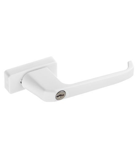 Ручка для балконной двери белая металл двухсторонняя с замком кристенс мия таро 78 ключей открой двери прошлого и будущего