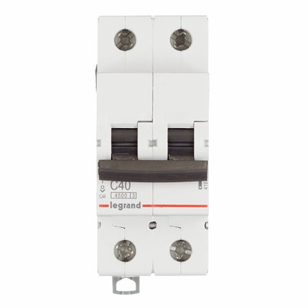 Автоматический выключатель модульный Legrand RX3 2P 40А тип C 4,5 кА 230/400 В (419701) для subaru outback 2009 2020 автоматический доводчик окон открывающийся стекло подъемный модуль комплект устройств левый руль автомобиля