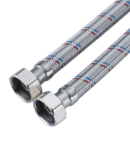 Подводка гибкая для воды СТМ 1 ВР(г) х 1 ВР(г) 80 см (31269/SW1HF080/52520) резиновые прокладки keepheart черные 15 17 20 22 25 27 30 32 35 40 45 50 70 мм