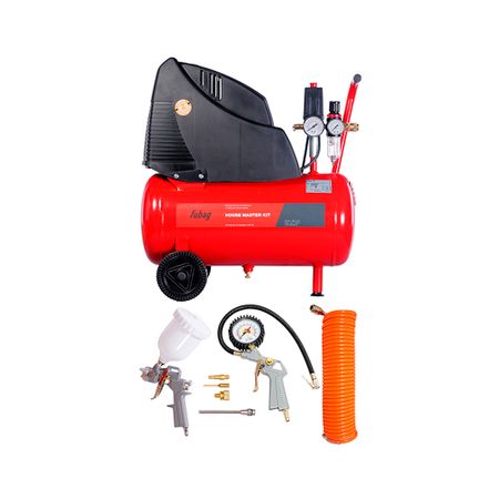 Компрессор безмасляный Fubag House Master Kit 24 л 1,1 кВт (646029) вирджиния вулф дом с привидениями уровень 2 a haunted house