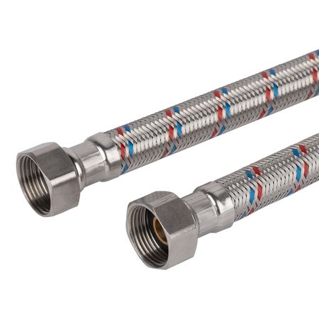 Подводка гибкая для воды СТМ 3/4 ВР(г) х 3/4 ВР(г) 60 см (31255/CWGHF060/06908) резиновые прокладки keepheart черные 15 17 20 22 25 27 30 32 35 40 45 50 70 мм