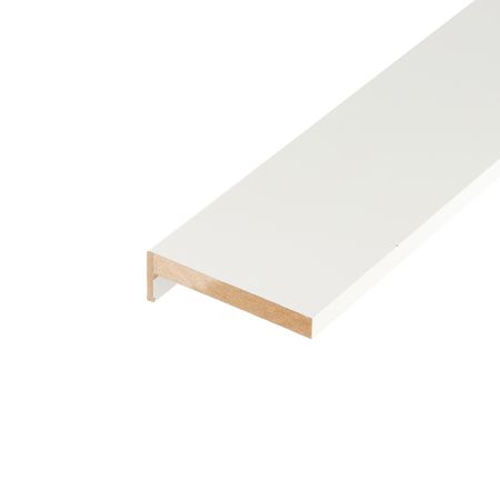 Наличник телескопический Париж 80х10х2150 мм ПВХ эмалит софт айс белый прямой (5 шт.) для оформления фоторамки париж мечты сбываются 950820 29 5х29 5см упаковка