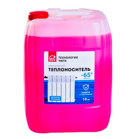 Теплоноситель Технология Уюта -65 °С 10 кг на основе этиленгликоля владислав владимирович герасимов интерфакс технология новостей