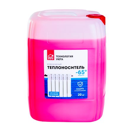 Теплоноситель Технология Уюта -65 °С 20 кг на основе этиленгликоля владислав владимирович герасимов интерфакс технология новостей
