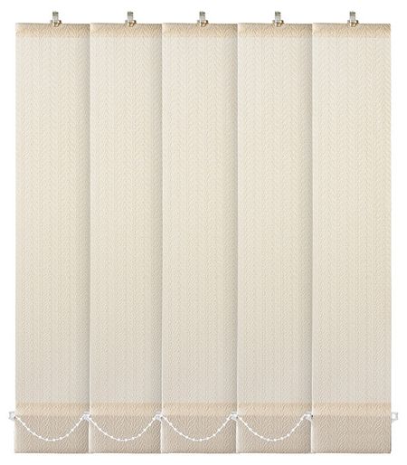 Ламели для вертикальных жалюзи 280 см  Магнолия бежевые (5 шт.) латунные шестигранные стопорные гайки m10 m12 1 8 1 bsp