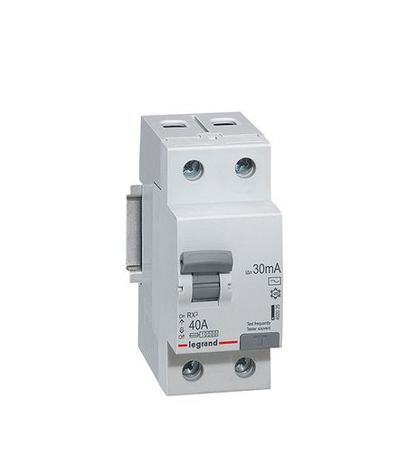 УЗО Legrand RX3 40А 1P+N тип AC 30 мА 10 кА (402025)