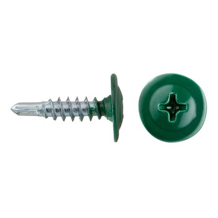 Саморезы клопы 16x4,2 мм с буром Daxmer (200 шт.) зеленый RAL 6005 литературный журнал зеленый луч 4 3 2020