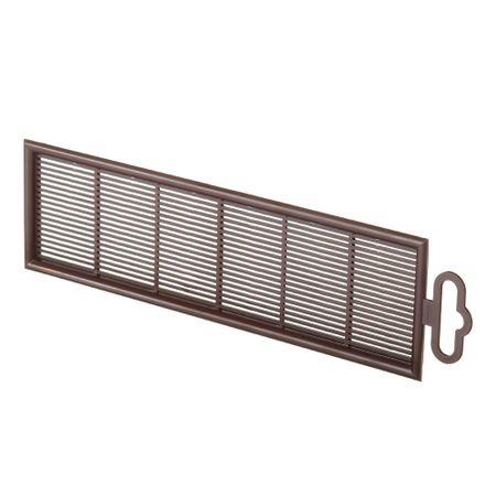 Решетка вентиляционная пластиковая переточная Era ДП 227х67 мм коричневая ольга борисовна кушлина страсто или петербургские подоконники