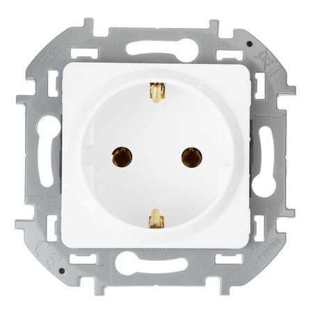 Розетка Legrand Inspiria встраиваемая белая (673720)