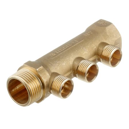 Коллектор Tiemme 1 ВР(г) х 3 выхода 1/2 НР(ш) ЕК х 1 НР(ш) (1910007) 951204f000 для hyundai kia прикуриватель в сборе адаптер гнездового соединителя elantra tucson sonata accent k3 k5 ix25